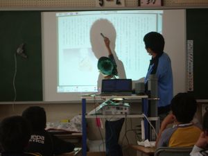 5年 国語「わらぐつの中の神様」