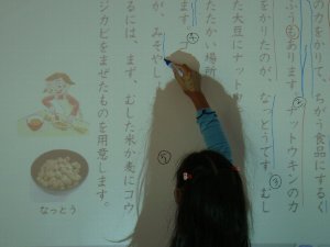 3年 国語「大事なことを調べよう(すがたをかえる大豆)」